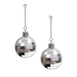 Disco Ball Dangle Earrings