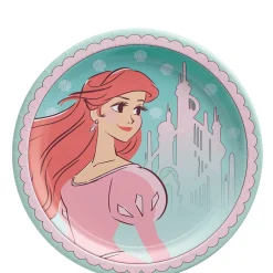 Disney Ariel Once Upon A Time Paper Lunch Plate, 8ct, Assorted Options