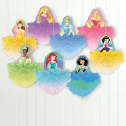 Disney Once Upon a Time Tissue Pom Poms 8ct