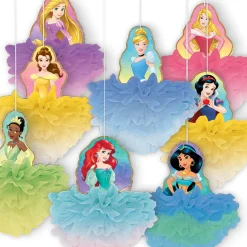 Disney Once Upon a Time Tissue Pom Poms 8ct