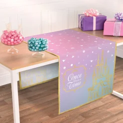Disney Princess Once Upon A Time Plastic Table Banner