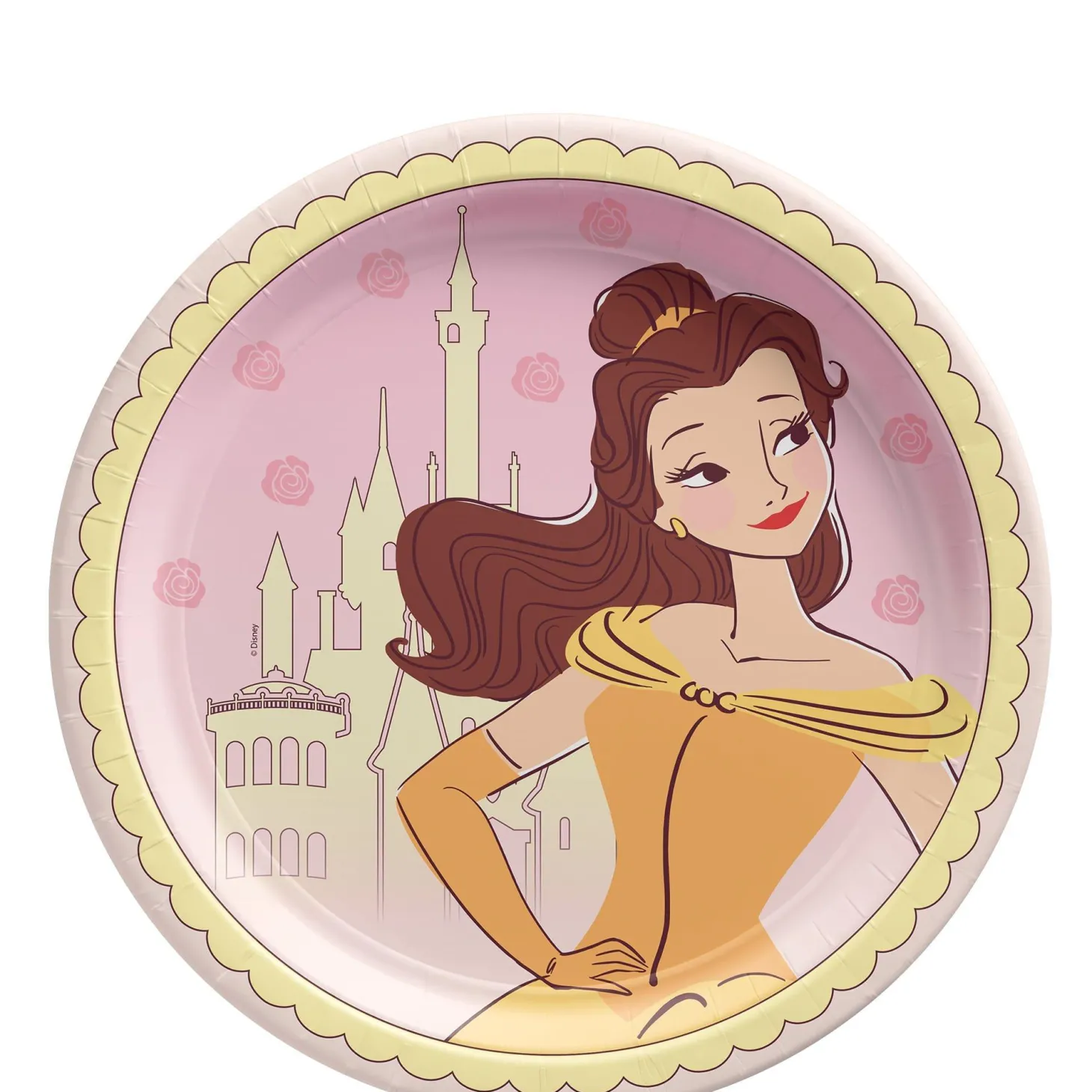 Disney Princess Once Upon A Time Belle Party Kit for 8 Guests