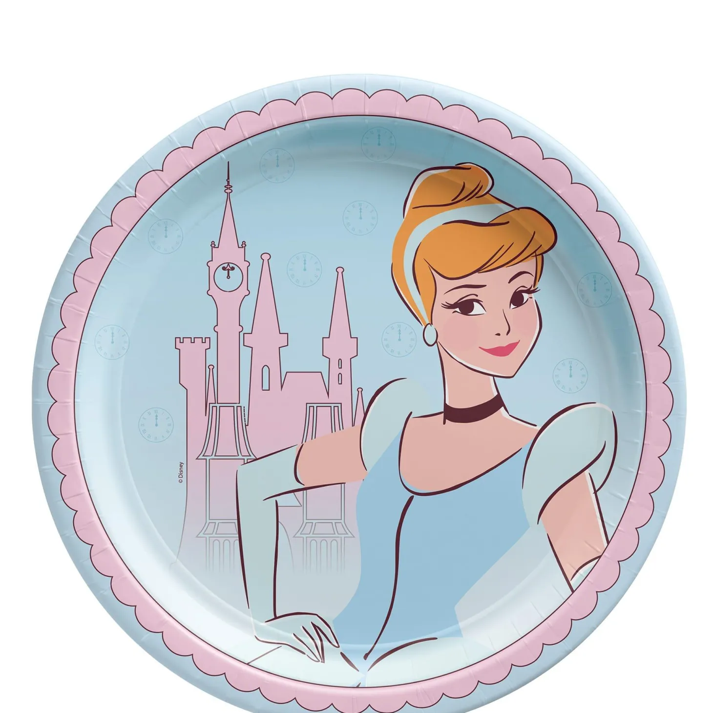 Disney Princess Once Upon A Time Cinderella Party Kit for 8 Guests
