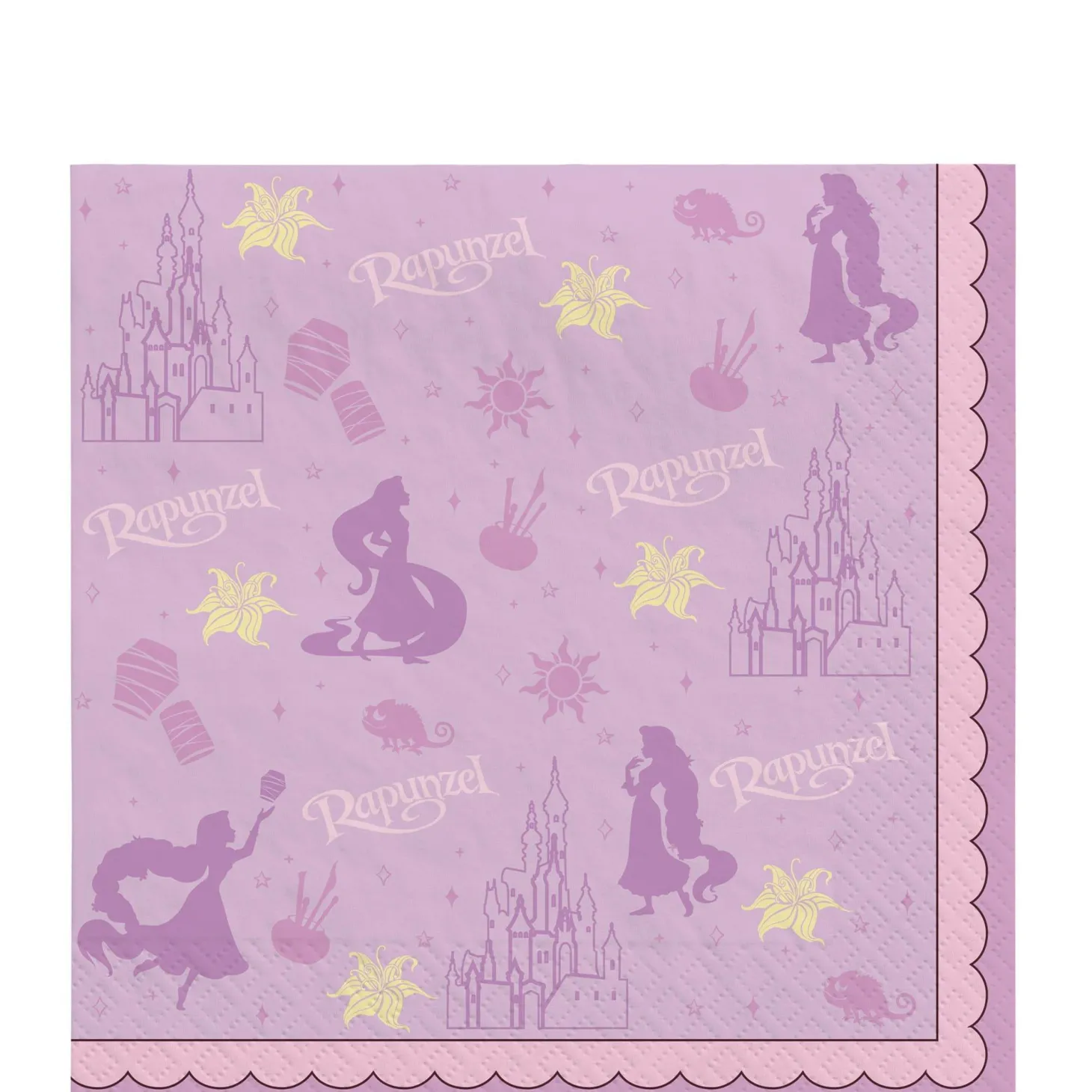 Disney Princess Once Upon A Time Rapunzel Party Kit for 8 Guests