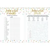 Dots & Stars Word Scramble & Word Search Baby Shower Game