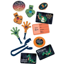 Dragon Favor Kit for 8 Guests