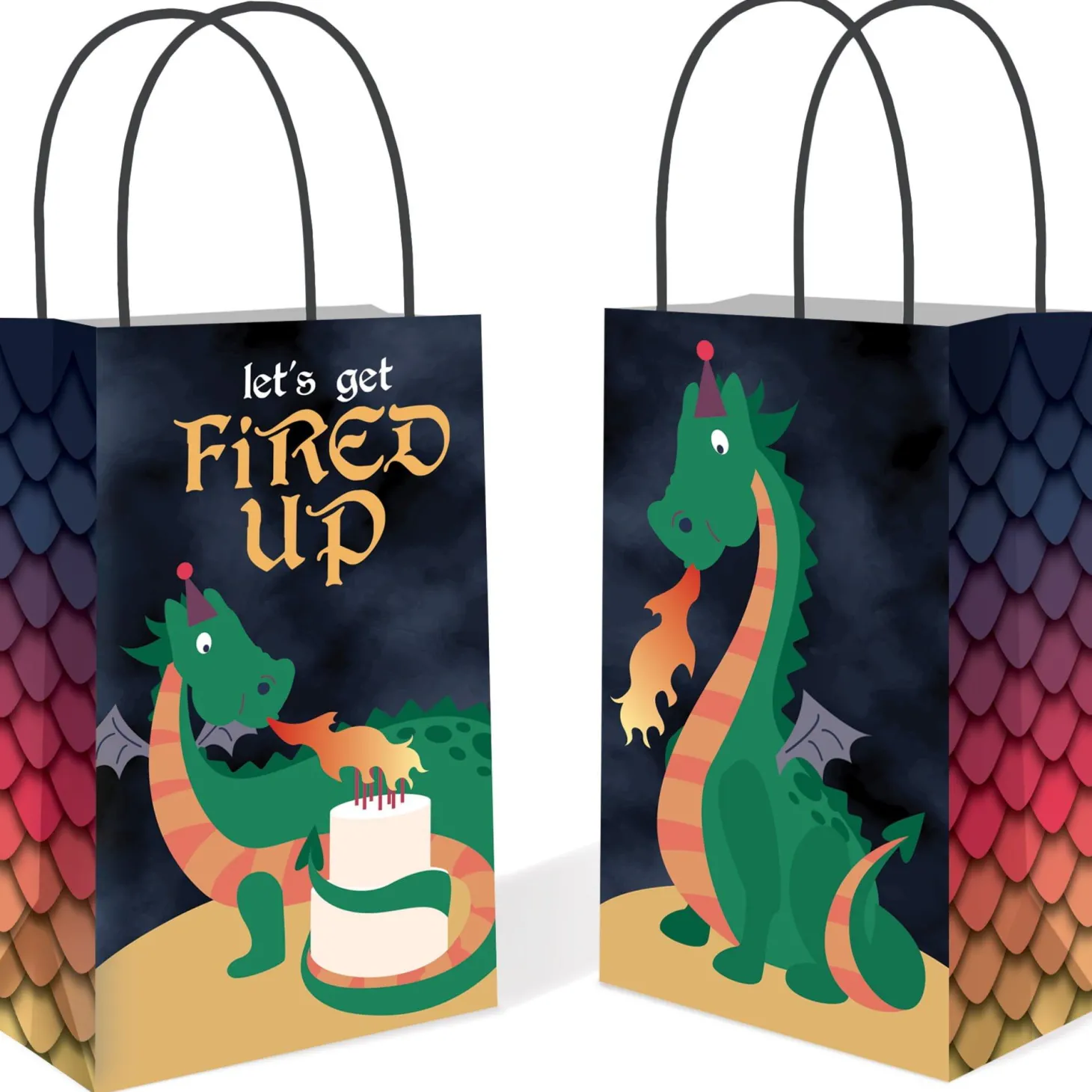 Dragon Favor Kit for 8 Guests