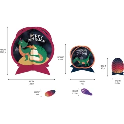 Dragon Party Kit for 8 Guests