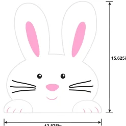 Easter Bunnies & Eggs Yard Stakes 5ct