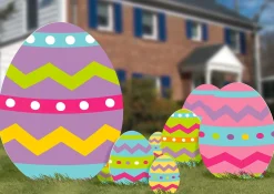 Easter Egg Yard Signs 5ct