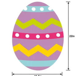 Easter Egg Yard Signs 5ct