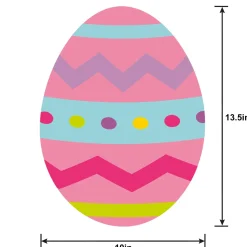Easter Egg Yard Signs 5ct