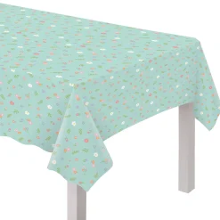 Easter Wishes Plastic Table Cover, 54in x 102in