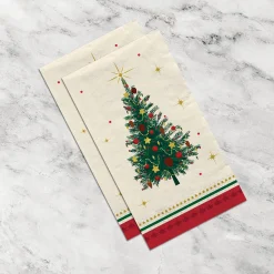 Elegant Evergreen Napkins, 16ct (Beverage, Lunch, or Guest Towel), Assorted Options