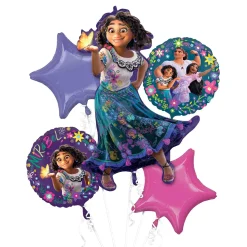 Encanto Foil Balloon Bouquet, 5pc