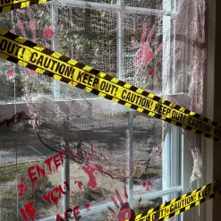 Enter If You Dare Bloody Cling Decals 13ct