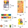 Everyday Sesame Street Favor Pack, 8 Guests, 48pc