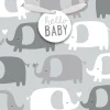 Extra Large Hello Baby Elephant Gift Bag ,12.5in x 17in