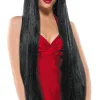 Extra Long Black Wig