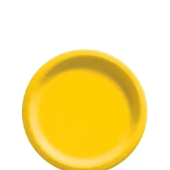 Extra Sturdy Paper Dessert Plates, 6.75in, Assorted Colors, Multiple Counts