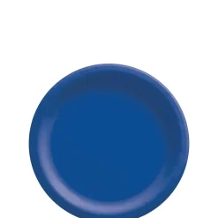 Extra Sturdy Paper Dessert Plates, 6.75in, Assorted Colors, Multiple Counts