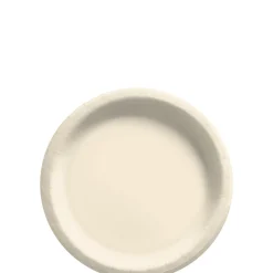 Extra Sturdy Paper Dessert Plates, 6.75in, Assorted Colors, Multiple Counts