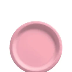 Extra Sturdy Paper Dessert Plates, 6.75in, Assorted Colors, Multiple Counts