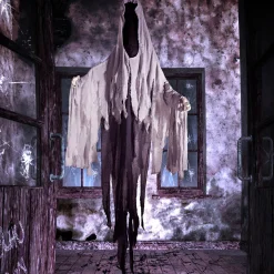 Faceless Ghost Hanging Halloween Decoration, 9ft