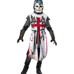 Fallen Crusader Undead Knight Costume for Boys