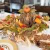 Fall Natural & Synthetic Pumpkin Decoration, 8in