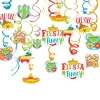 Fiesta Time Swirl Decorations 30ct