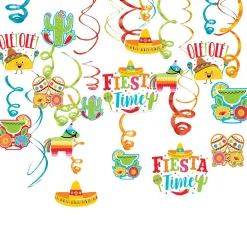Fiesta Time Swirl Decorations 30ct
