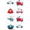 First Responders Tattoos, 1 Sheet