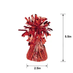 Foil Balloon Weight, 6oz, Assorted Colors