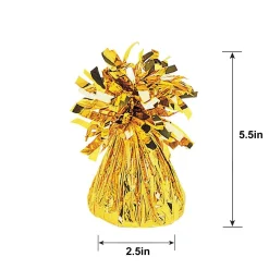 Foil Balloon Weight, 6oz, Assorted Colors