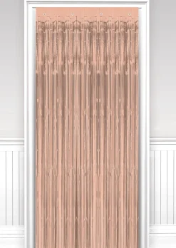 Foil Fringe Doorway Curtain, 3ft x 8ft, Assorted Colors