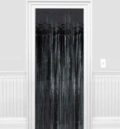 Foil Fringe Doorway Curtain, 3ft x 8ft, Assorted Colors