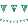 Football Field Felt Pennant Banner, 12ft