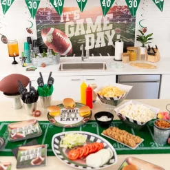 Football Field Felt Pennant Banner, 12ft