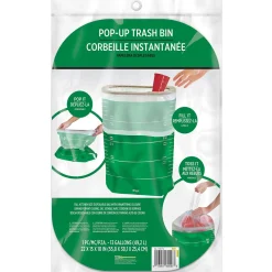 Football Field Pop-Up Trash Bin