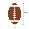 Football-Shaped Paper Lunch Napkins, 8.6in, 40ct - Ready Set