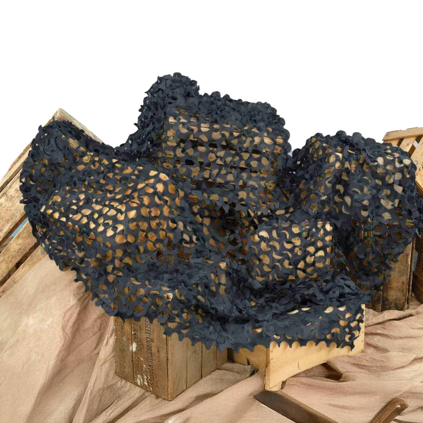 8 Foot Black Camouflage Net Decoration