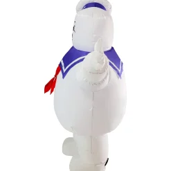5.5 Foot Ghostbusters Classic Stay Puft Marshmallow Man Halloween Inflatable Lawn Decoration