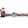 9 Foot Merry Christmas Santa Light Up Inflatable Lawn Decoration