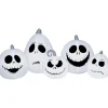 7.5 Foot The Nightmare Before Christmas Jack Skellington Pumpkin Faces Light Up Halloween Inflatable Lawn Decoration
