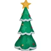 7.5 Foot Tree Light Up Christmas Inflatable Lawn Decoration