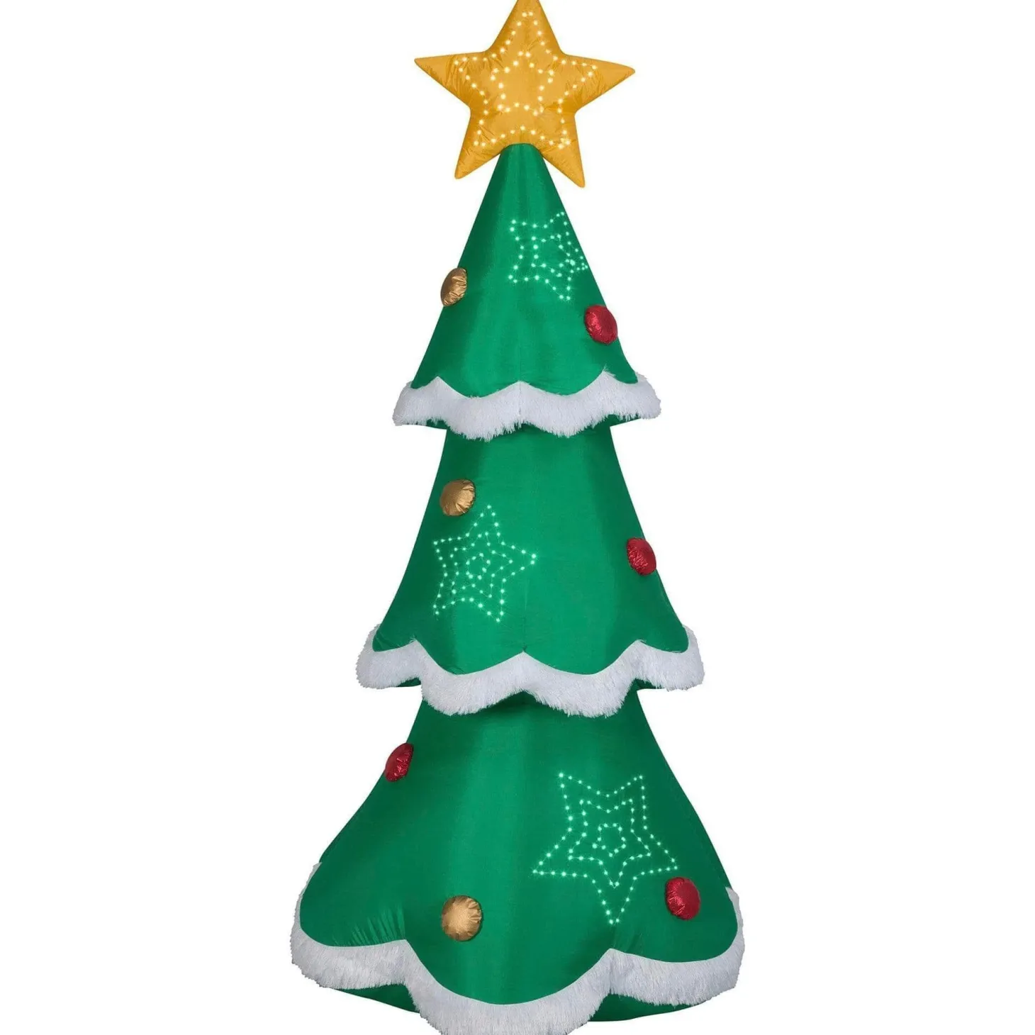 7.5 Foot Tree Light Up Christmas Inflatable Lawn Decoration