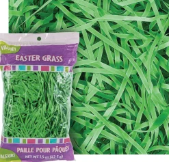 Forest Green Plastic Easter Grass