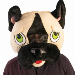 French Bulldog Mascot Mask