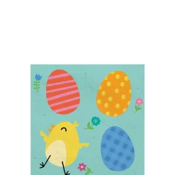 Funny Bunny Easter Paper Lunch Napkins, 6.5in, 16ct